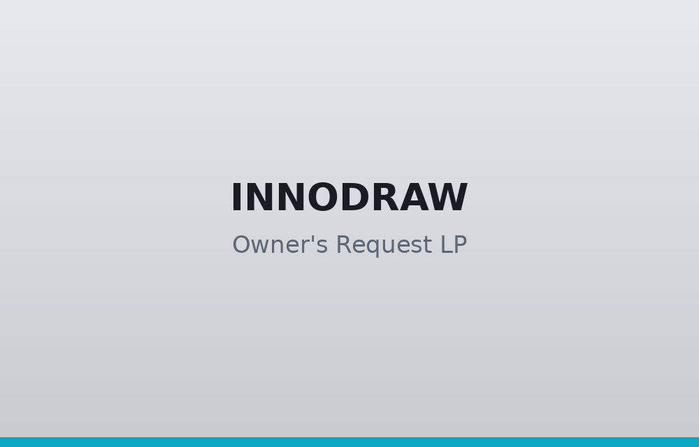 Innodraw Owner's Request Landing Page